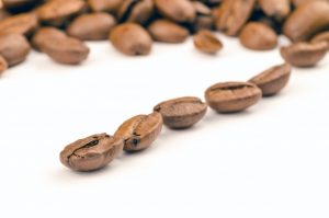 Coffee beans following a path structured leadership
